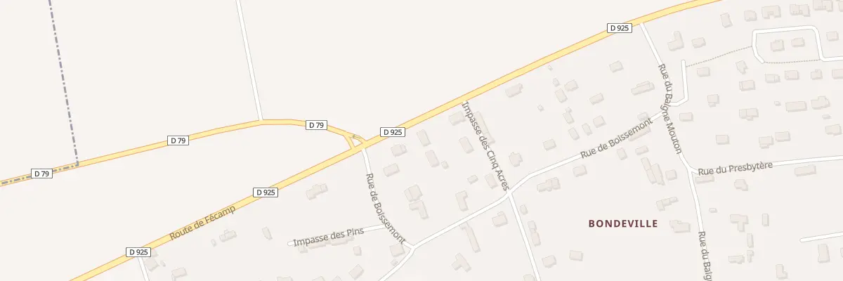 Plan du 7 Imp des Cinq Acres à Sainte-Hélène-Bondeville