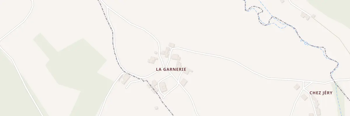 Plan du 5051 La Garnerie à Champagne-Mouton