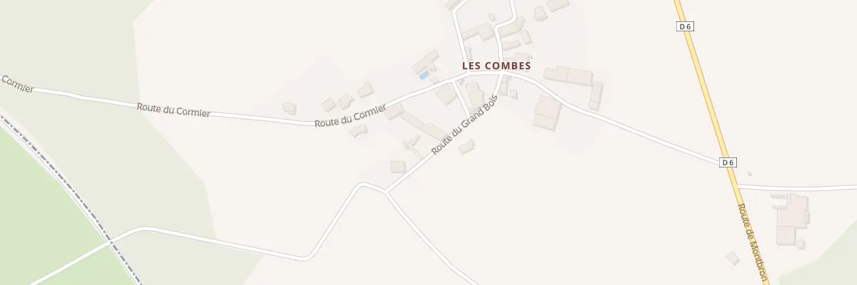 Plan du 2 Rte des Grands Bois à Saint-Sornin