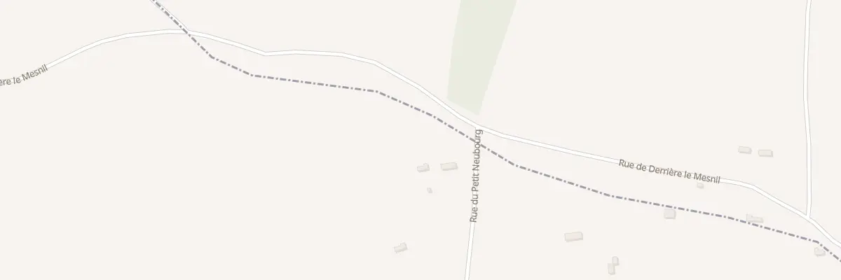 Plan du 116 Rue de Derriere le Mesnil à Saint-Sylvestre-de-Cormeilles
