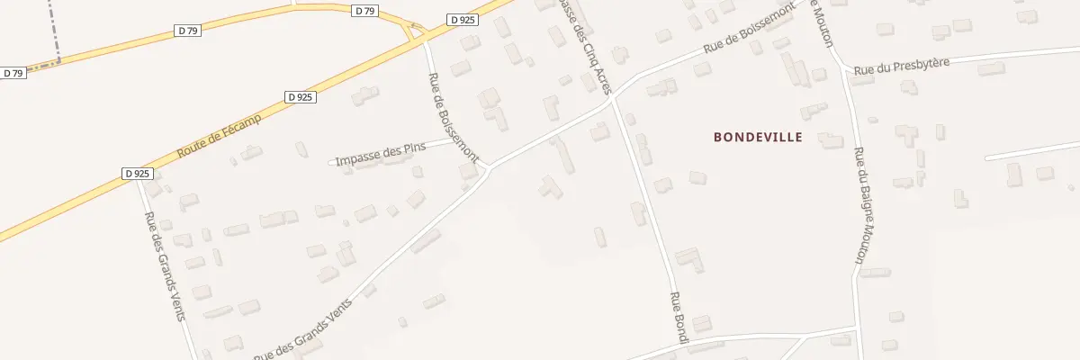 Plan du 1 Rue de Boissemont à Sainte-Hélène-Bondeville