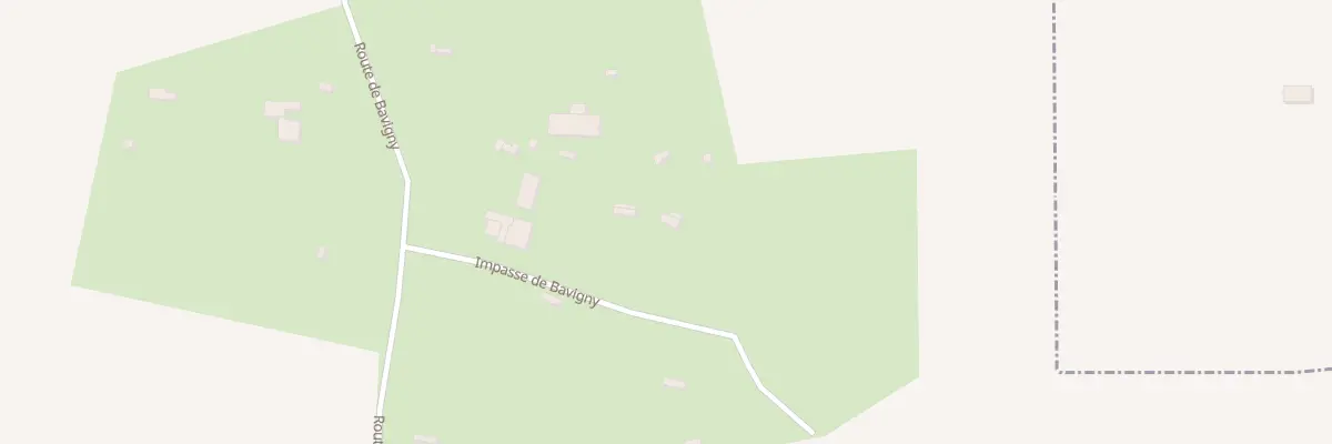 Plan du 157 Imp de Bavigny à La Goulafrière