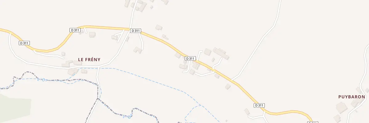 Plan du 5033 Le Freny à Saint-Coutant