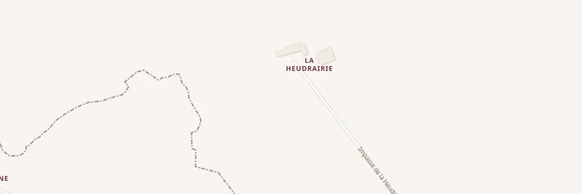 Plan du 61 La Heudrairie à Coulimer
