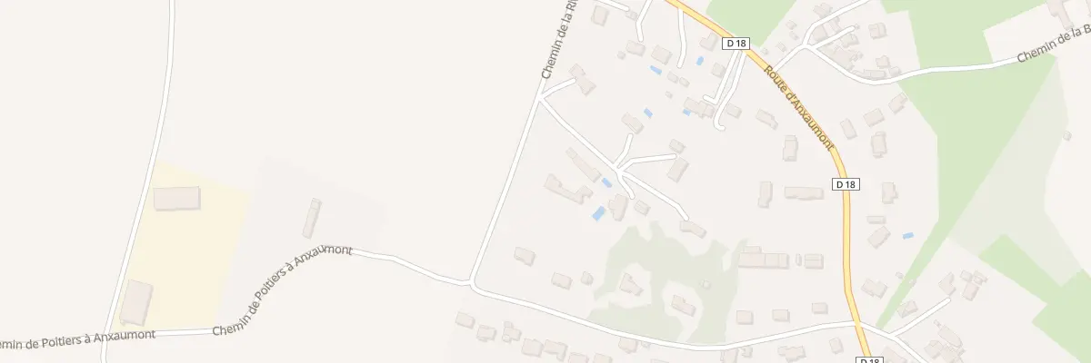 Plan du 16 Che de la Rivière à Sèvres-Anxaumont