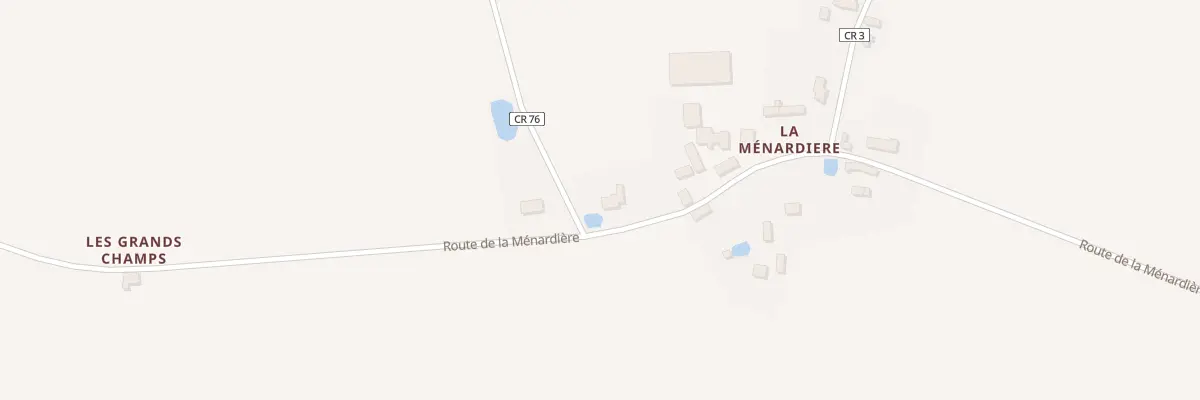 Plan du 8 La Menardiere à Sonzay
