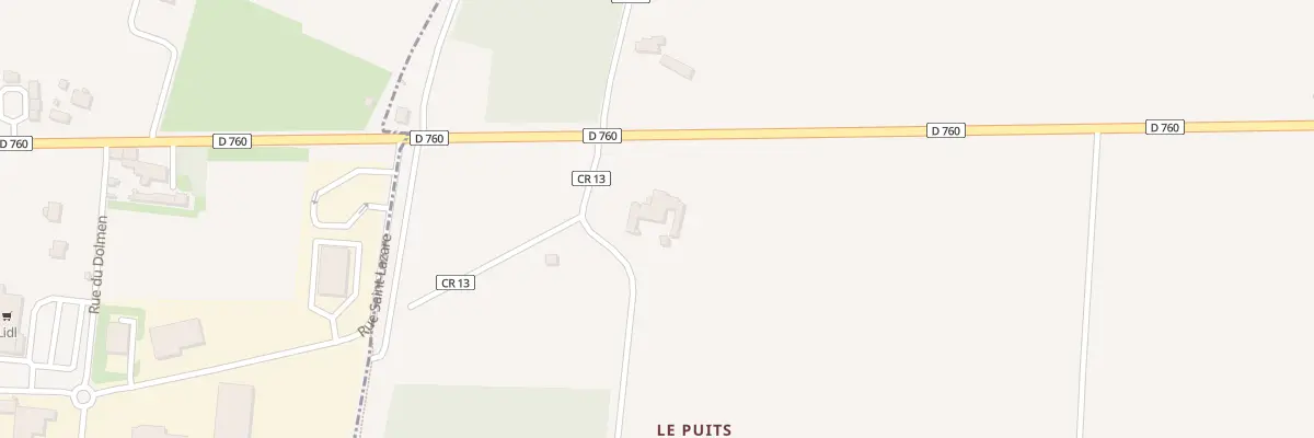 Plan du 220 Le Puits-Galant à Crouzilles