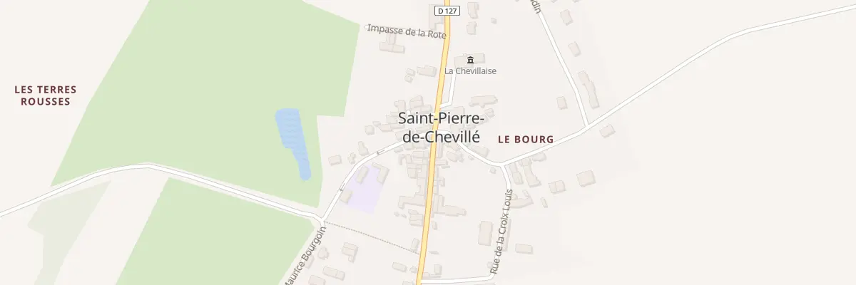 Plan du 2 Rue de la Sargeais à Saint-Pierre-de-Chevillé
