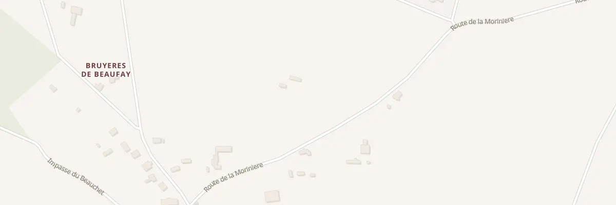 Plan du 319 Rte de la Moriniere à La Goulafrière