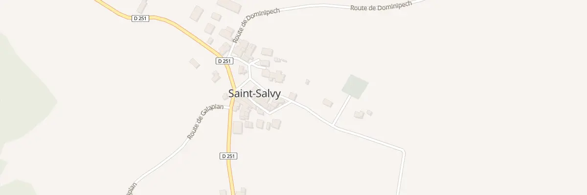 Plan du 11 Rue des Champs à Saint-Salvy