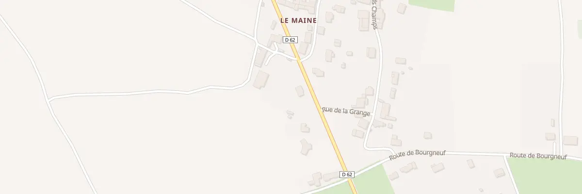 Plan du 61 Rte de Cellefrouin à Chasseneuil-sur-Bonnieure