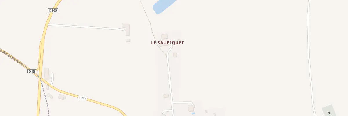 Plan du 306 Imp du Saupiquet à Sigoulès-et-Flaugeac