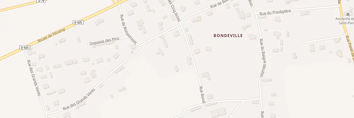 Plan du 3 Rue Bondi à Sainte-Hélène-Bondeville