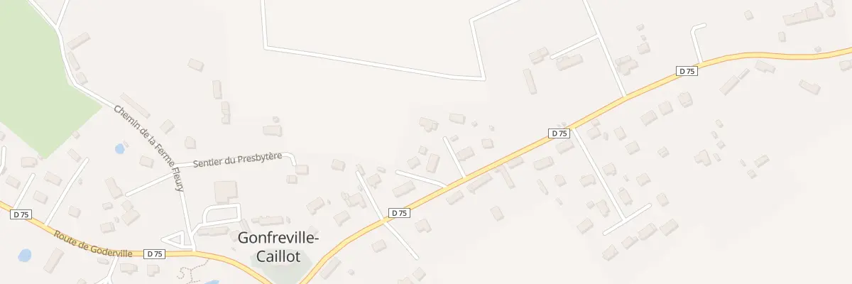 Plan du 231 Rte de Saint Maclou à Gonfreville-Caillot