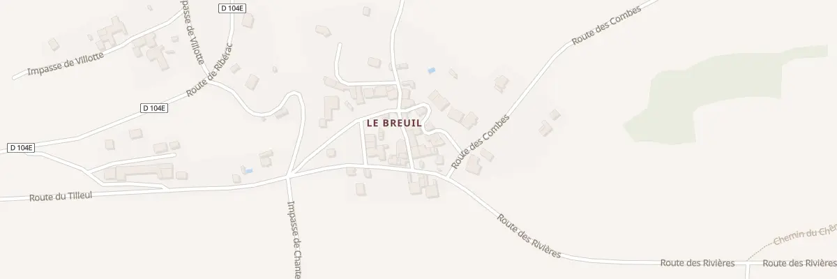 Plan du 14 Rte des Rivières à Saint-Victor