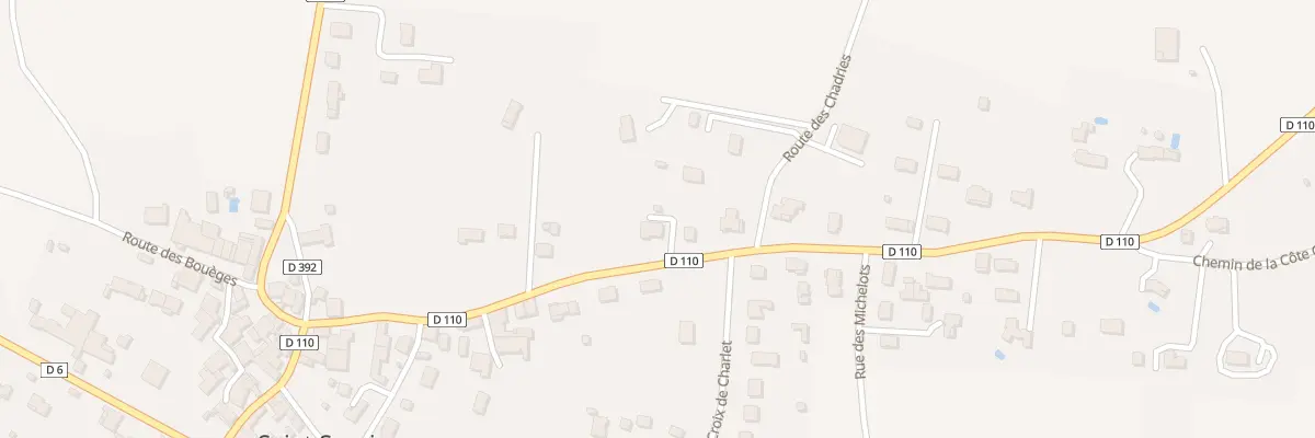 Plan du 19 Rte de Mazerolles à Saint-Sornin