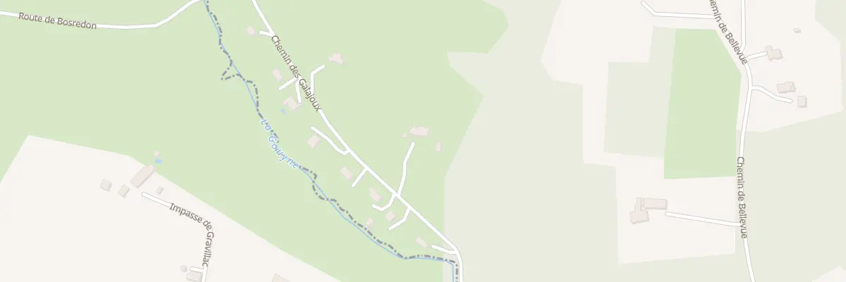 Plan du 339 Che des Galajoux à Bergerac