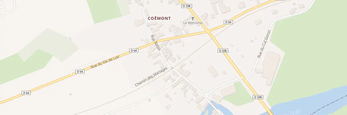 Plan du 13 Rue Basse à Montval-sur-Loir