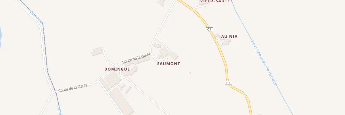 Plan du 317 Rte de la Gaule à Montesquieu