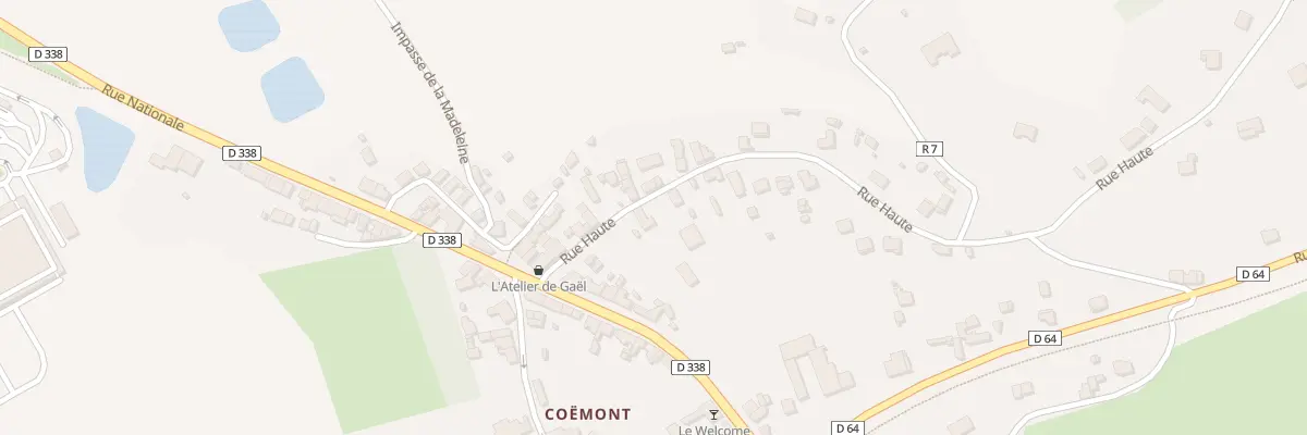 Plan du 2 Rue Haute à Montval-sur-Loir