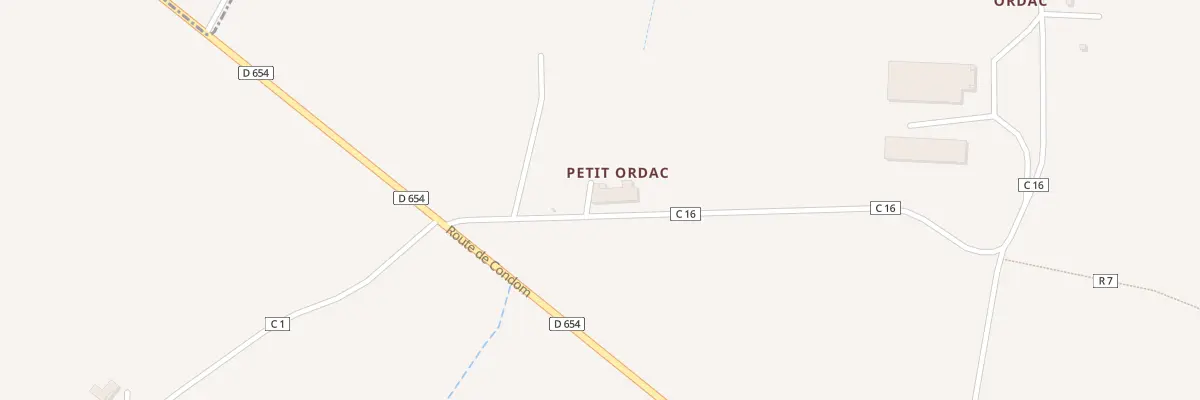 Plan du 5171 Petit Ordac à Maignaut-Tauzia