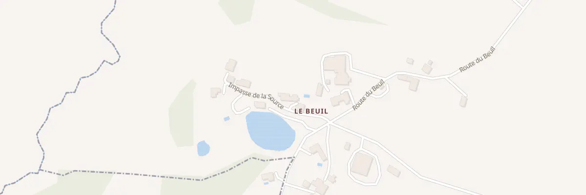 Plan du 16 Le Beuil à Razac-d’Eymet