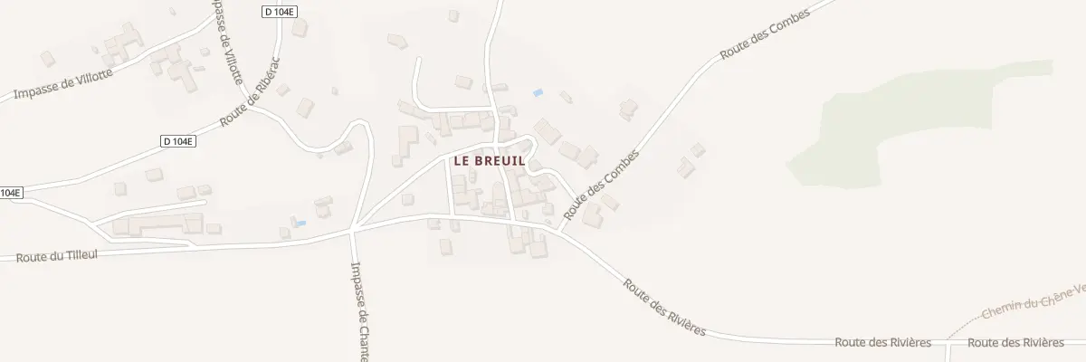 Plan du 7 Petite rue du Breuilh à Saint-Victor