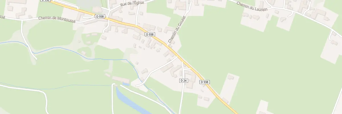 Plan du 58 Rte de Saint-laurent à Tuzaguet