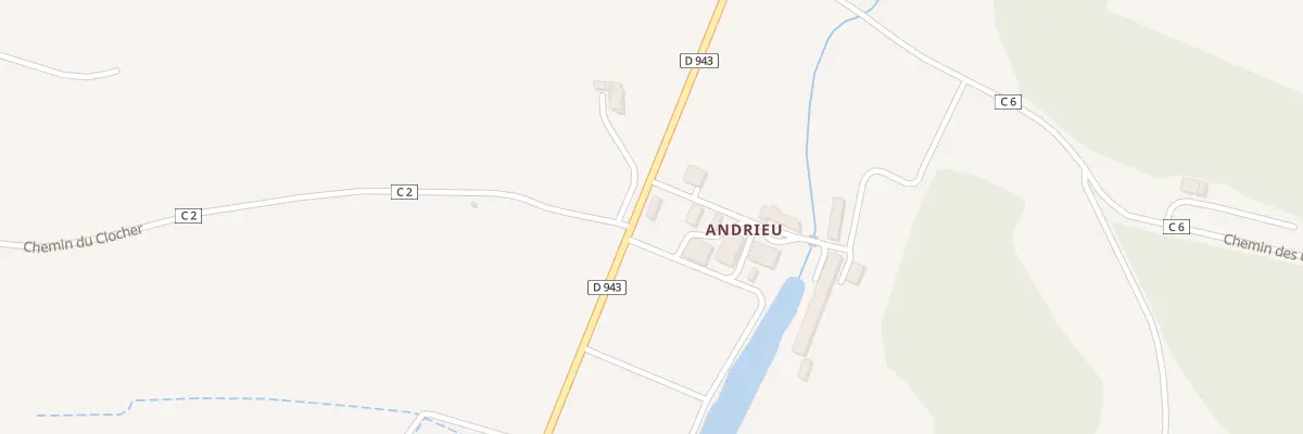 Plan du 5558 A Andrieu à Barran