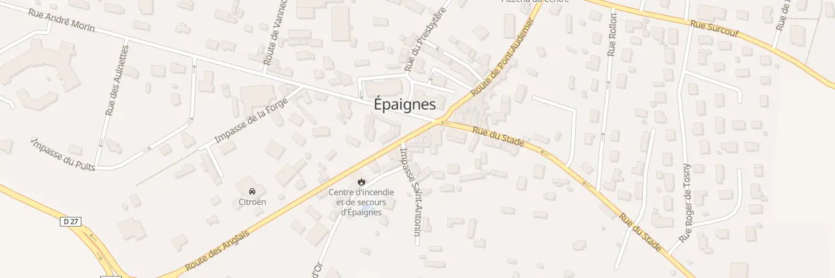 Plan du 5 Rte des Anglais à Épaignes
