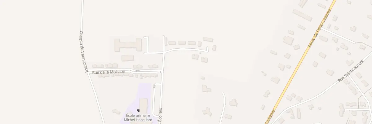 Plan du 6 Rue des Ecoliers à Épaignes
