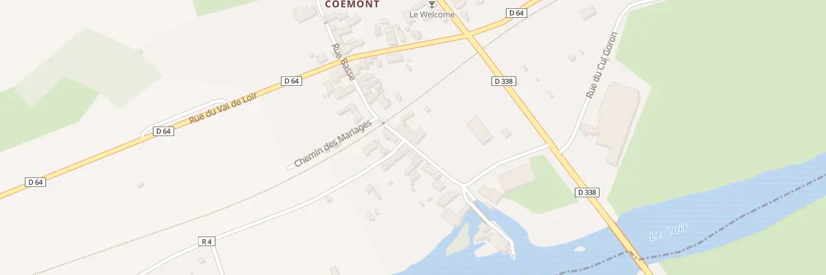 Plan du 23 Rue Basse à Montval-sur-Loir