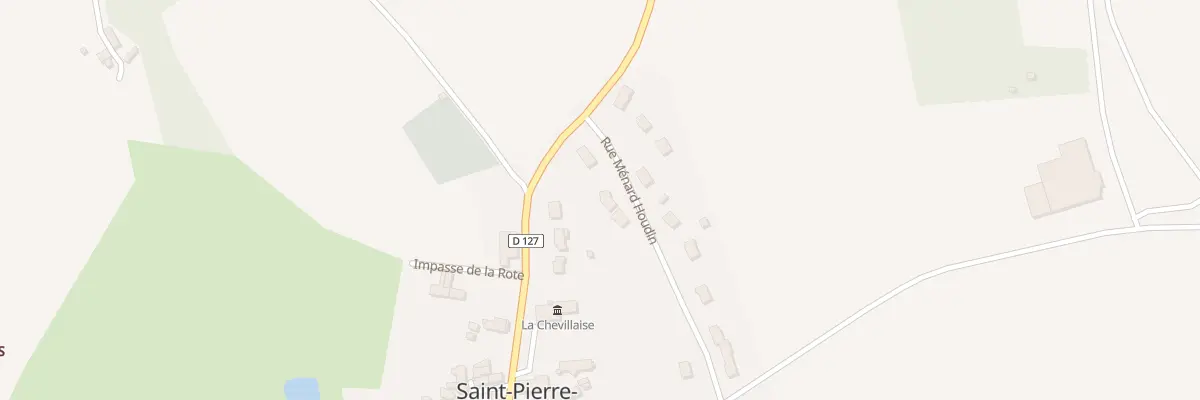 Plan du 4 Rue Ménard Houdin à Saint-Pierre-de-Chevillé