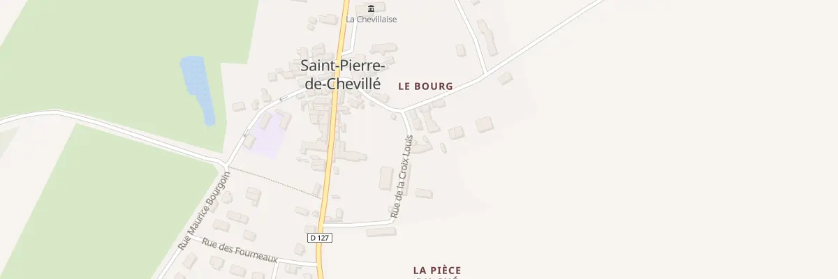 Plan du 5 Rue de la Croix-louis à Saint-Pierre-de-Chevillé