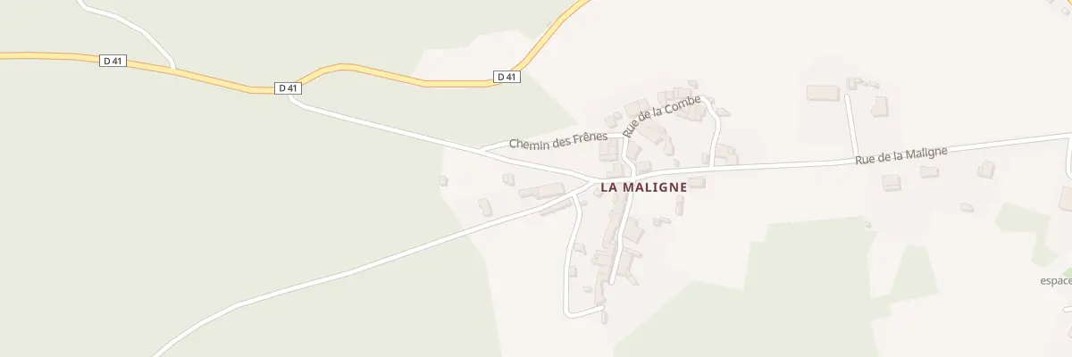 Plan du 305 Rue de la Maligne à Saint-Germain-du-Salembre