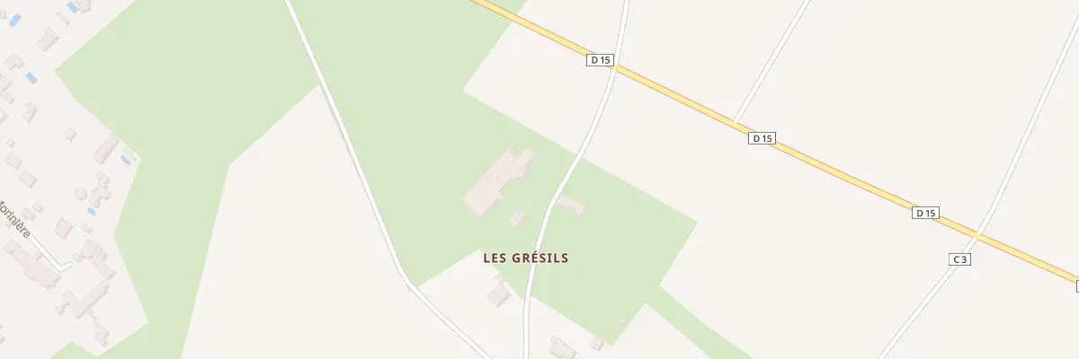 Plan du 113 Che des Grésils à Dissay