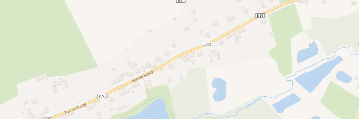 Plan du 103 Rue de Rosay à Bonnétable