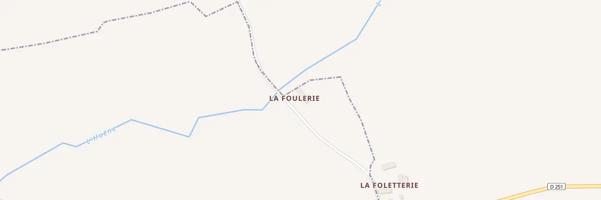 Plan du 124 Pres de la Foulerie à Bazoches-sur-Hoëne