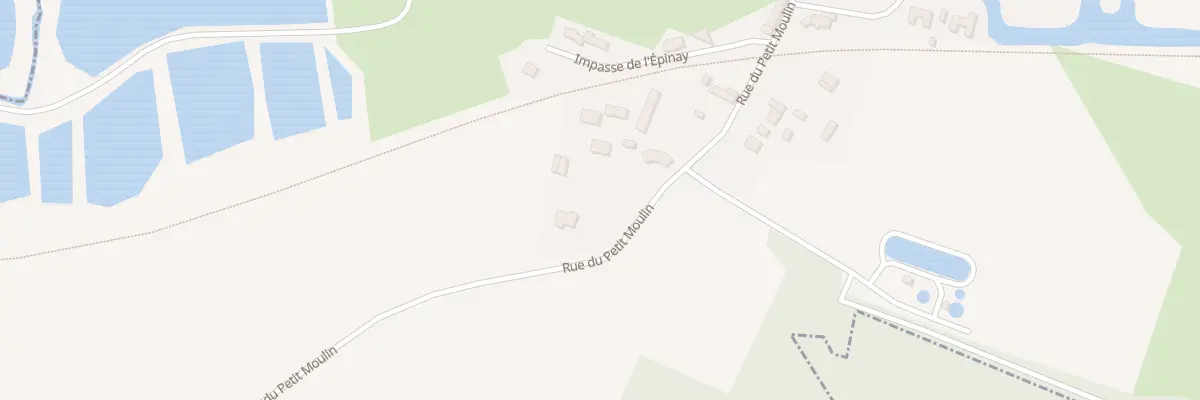 Plan du 410 Rue du Petit Moulin à Colleville