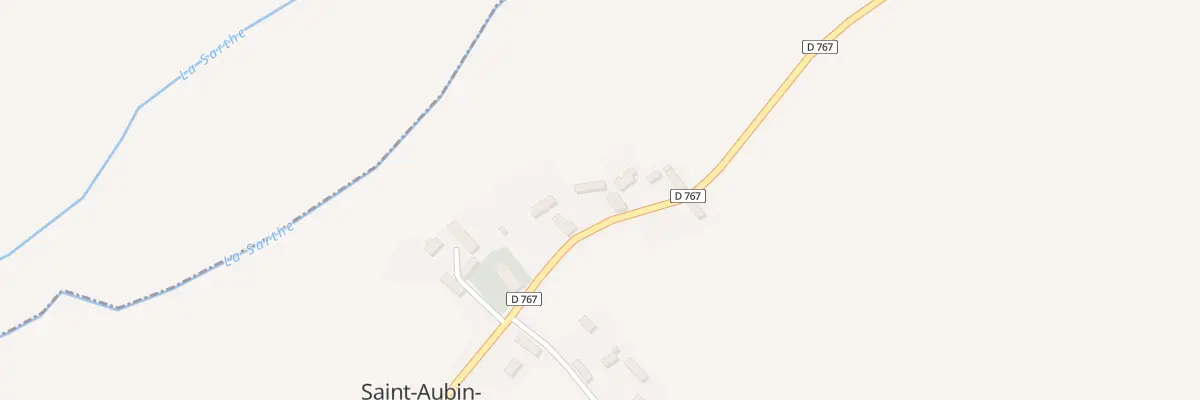 Plan du 5 Rte de la Croix de Pierre à Saint-Aubin-de-Courteraie