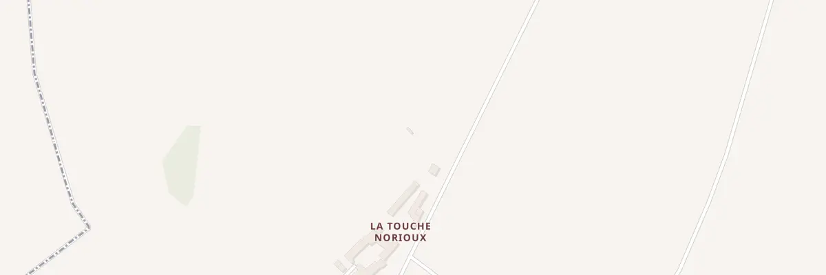 Plan du 2 La Touche à Luzé