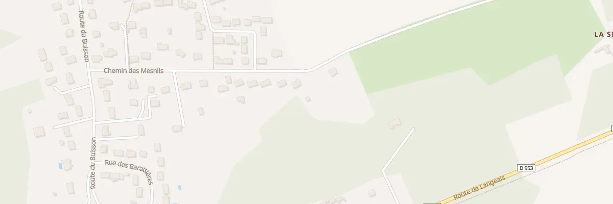 Plan du 322 Che des Mesnils à Cinq-Mars-la-Pile