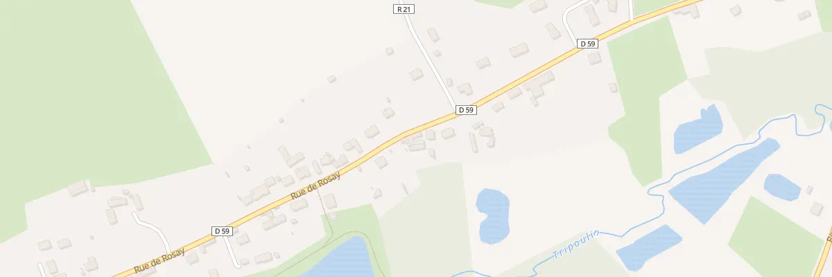 Plan du 105 Rue de Rosay à Bonnétable