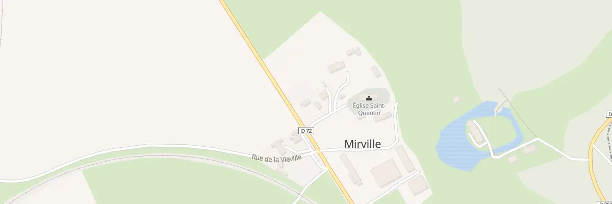 Plan du 65 L’Eglise à Mirville