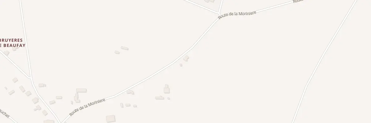 Plan du 326 Rte de la Moriniere à La Goulafrière