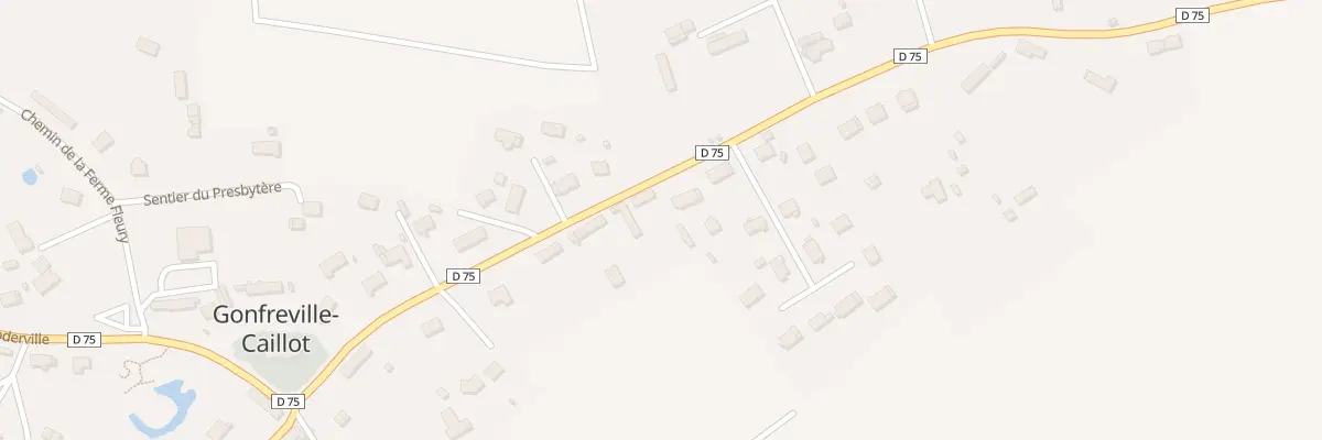 Plan du 304 Rte de Saint Maclou à Gonfreville-Caillot