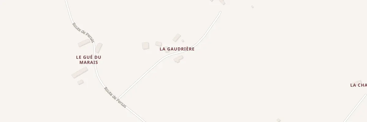 Plan du 73 La Gaudriere à Coulimer