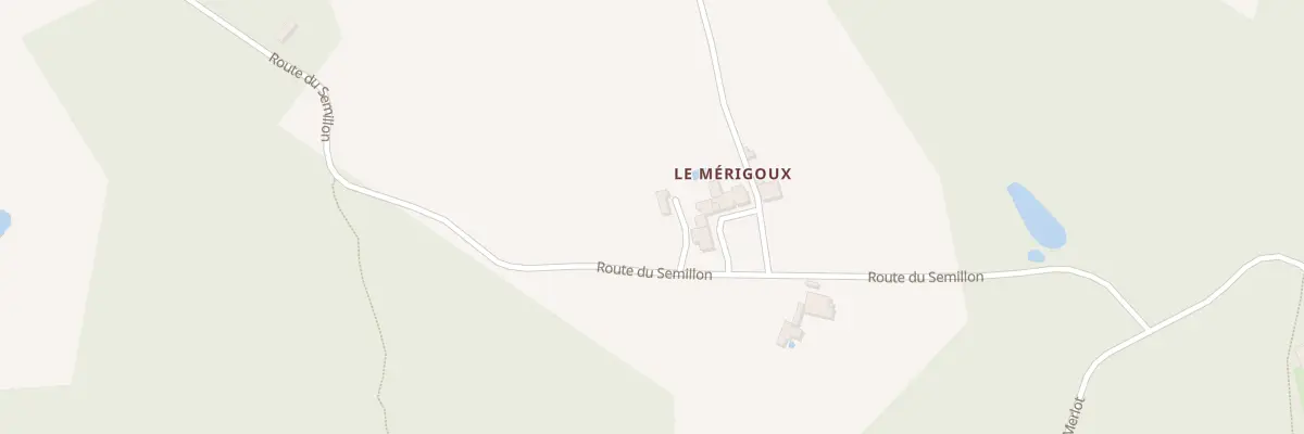 Plan du 70 Les Merigoux à Ginestet