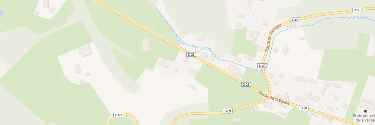 Plan du 16 Rte de la Vallée à Bec-de-Mortagne