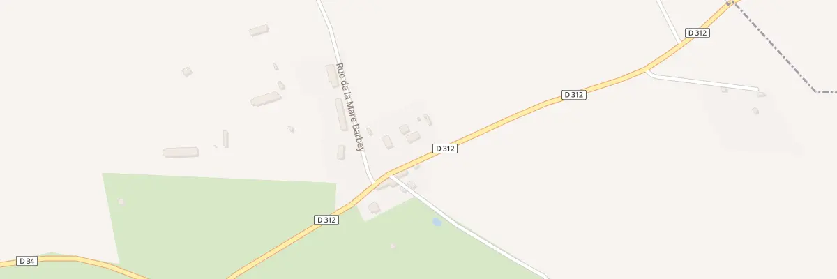 Plan du 293 Rte de Saint-eustache à Mélamare